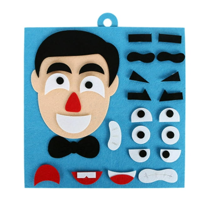 Juguetes educativos de rompecabezas que cambian las emociones para niños, juguetes de aprendizaje, regalos para papá