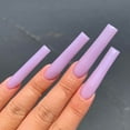thumbnail image 5 of YIMART Long C Curved False Nail Tips,C Curved Nail Tips,Long C Curve False Nails,200pcs/box Clear ABS XL C Curve Fake Nails Premium Square French Acrylic Press On Nails, 5 of 9