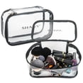 thumbnail image 3 of Bolsa de cosméticos de viaje impermeable transparente SHANY Slumber Party, 3 of 9