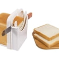 thumbnail image 4 of Bread Slicer 2pcs Toast Slicer Bread Slicer Cutter Loaf Sandwich Cutter Bread Cutting Molds Loaf Cutter Machine Foods for Home Kitchen Bakery Japanese Electric, 4 of 5