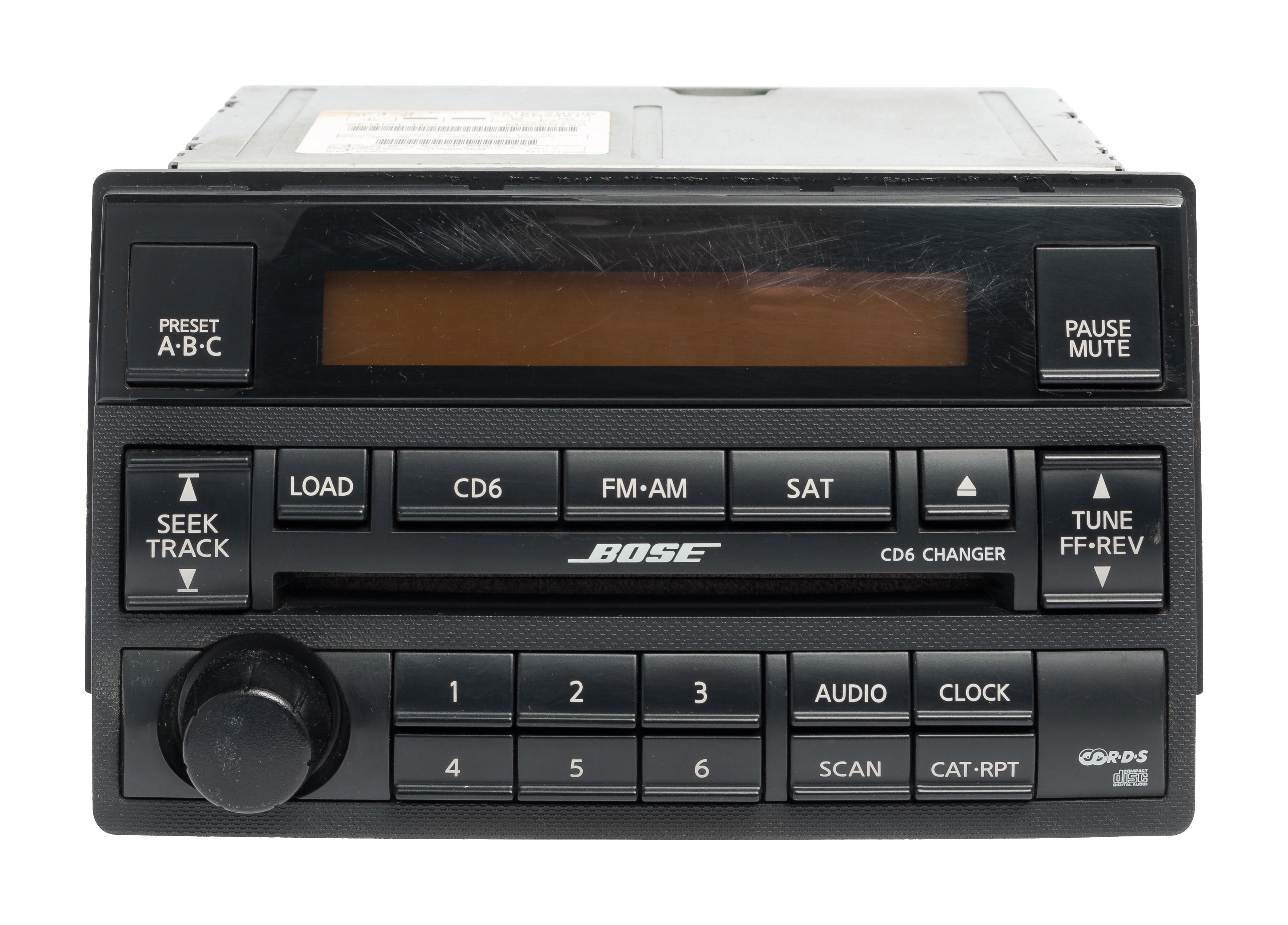 Restored 20052006 Nissan Altima AM FM Radio with 6 Disc CD Player Part Number 28185ZB20B (Refurbished)