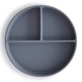 thumbnail image 1 of mushie Silicone Suction Plate | BPA-Free Non-Slip Design (Tradewinds), 1 of 3