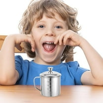 Tineasur Kids Tumbler with Handle, Stainless Steel Water Bottle for Children, and , 1 Piece