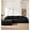 Flat Style Black, variant on Hobestluk 96" Modular Sectional Sofa Cloud Sofa with Oversized Chaise L Shaped Couch Boneless Sectional Couch Memory Foam Couch for Living Room Apartment (Corduroy Grey, 96" Right Facing Chaise)