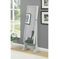 thumbnail image 2 of Coaster Contemporain Bois Cheval Rangement Armoire Miroir de Bijoux en Gris, 2 of 3