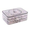 thumbnail image 2 of Yhmxh Closet Organizers and Storage About Jewelry Box Jewelry Multi-layer Compartment Storage Box Earrings,Earrings,Necklaces,Bracelets,Rings Storage And Finishing Box Storage Appliance, 2 of 5
