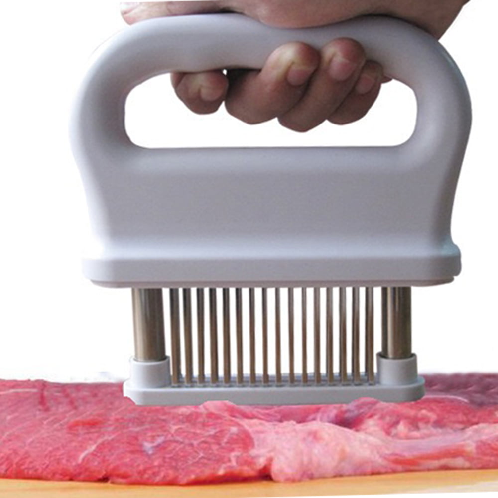Commercial 48-Blade Meat Fish Popultry Heat-resistant Tenderizer with Handle 