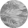 thumbnail image 2 of Addison Rugs Mayfield Premium Machine Washable Transitional Floral Gray Round Rug, 8' x 8', 2 of 5