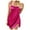 Hot Pink, variant on Aofany Nightgown For Women Lingerie Satin Chemise Lingerie Sexy Nightie Slips Sleep Dress Sleepwear