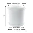 thumbnail image 3 of Resin Planter Pot Orchid Pots with Holes Mesh Net Orchid Planter Flower Pots with Trays, 3 of 7