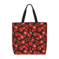 thumbnail image 1 of Balery Tomato Bolsa de Mano para Mujeres con Cremallera, Bolsa de Gimnasio con Compartimentos, Bolsa para Laptop, Bolsa para Trabajo, 1 of 7