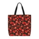 thumbnail image 1 of Fotbe Tomato Bolsa Tote con Estampado para Mujer, Bolsos con Cremallera, Bolsa de Hombro Casual de Gran Capacidad con Bolsillos Internos, 1 of 7