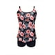 thumbnail image 4 of WILLBEST Traje de Baño Para Mujer, Conjunto de Bikini Con Estampado Floral, Traje de Baño de Dos Piezas de Cintura Alta, Tankini Con Tirantes, Traje de Baño Para Playa 1491, 4 of 5