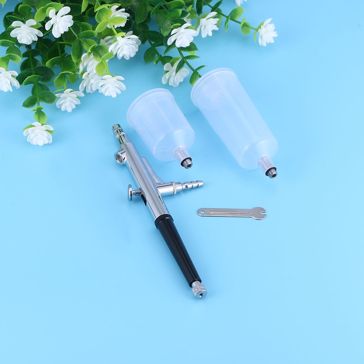 WHAMVOX Cake Nozzle Professional Airbrush Silver