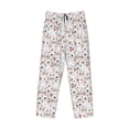 thumbnail image 4 of Xecao Cat Bear Rabbit Men's Straight Lounge Pajama Pants: The Ultimate in Comfortable Sleepwear, 4 of 9