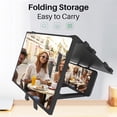 thumbnail image 1 of ziyahi 12 inch Mobile Phone Screen Magnifier Amplifier Mobile Phone Video Magnifying Stand, 1 of 1