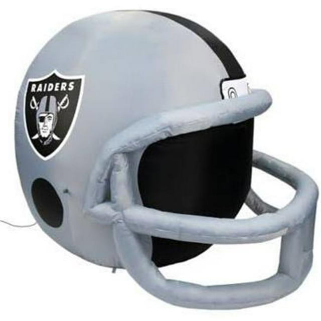 Fabrique Innovations 9607672 Oakland Raiders Inflatable Lawn Helmet