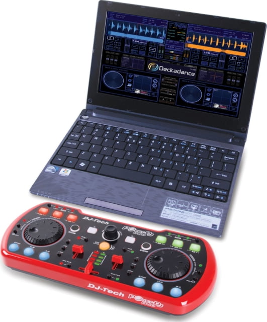 Dj Tech MYSCRATCHPACK Usb Dj Midi Controller W/ Headphones