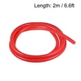 thumbnail image 3 of Uxcell 0.24''x0.39''x6.56ft Air Hoses Pipe for Pump Transfer  Silicone Rubber Red 1pcs, 3 of 3