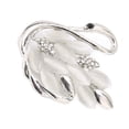 thumbnail image 3 of Broche de cisne Jadeshay de cristal para mujer Tipo A, 3 of 8