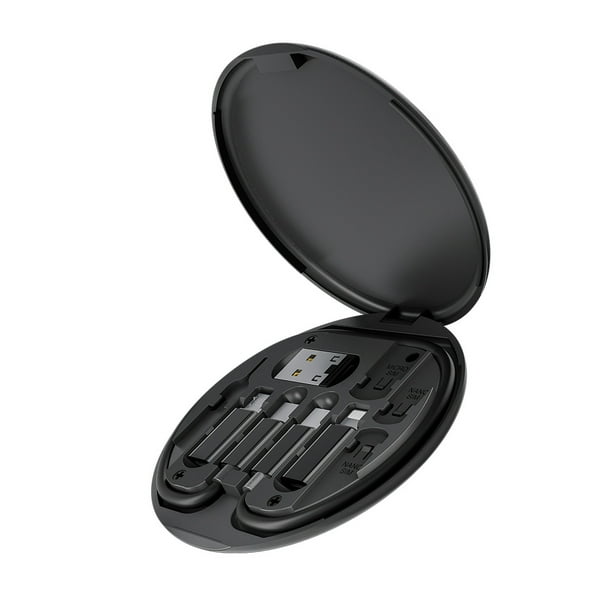 Anvirtue 9in1 Cable Case Multifunction Cable Box USB C TypeC Micro