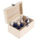 thumbnail image 3 of Caja de Almacenamiento de Maquillaje de de Aceite Esencial de Exhibidor de Caja de Transporte Salvador Organizador de almacenamiento de madera, 3 of 10