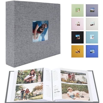 RECUTMS Photo Album 4x6 300 Photos, Leather Cover, Wedding and