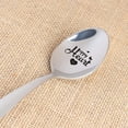 thumbnail image 3 of Boyfriend Gift - Happy Heart Engraved Spoon Gift for Daughter from Mother | Wedding Gift from Husband to Wife | Christmas Birthday Thanksgiving Gift for Men Women, 3 of 5