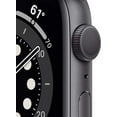 thumbnail image 3 of Restored Apple Watch Series 6 (GPS, 40 mm) Space Gray Aluminum Case with Black Sport Band Bundle 5 Bonus Bands, Charging Stand, Screen Protector, & 2 amp charger (Refurbished), 3 of 13