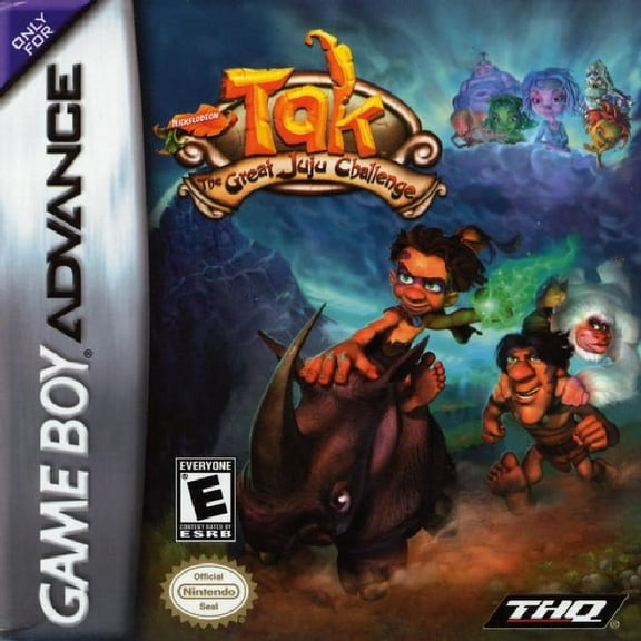 Restored Tak: The Great Juju Challenge (Nintendo GameBoy Advance, 2005) Adventure Game (Refurbished)