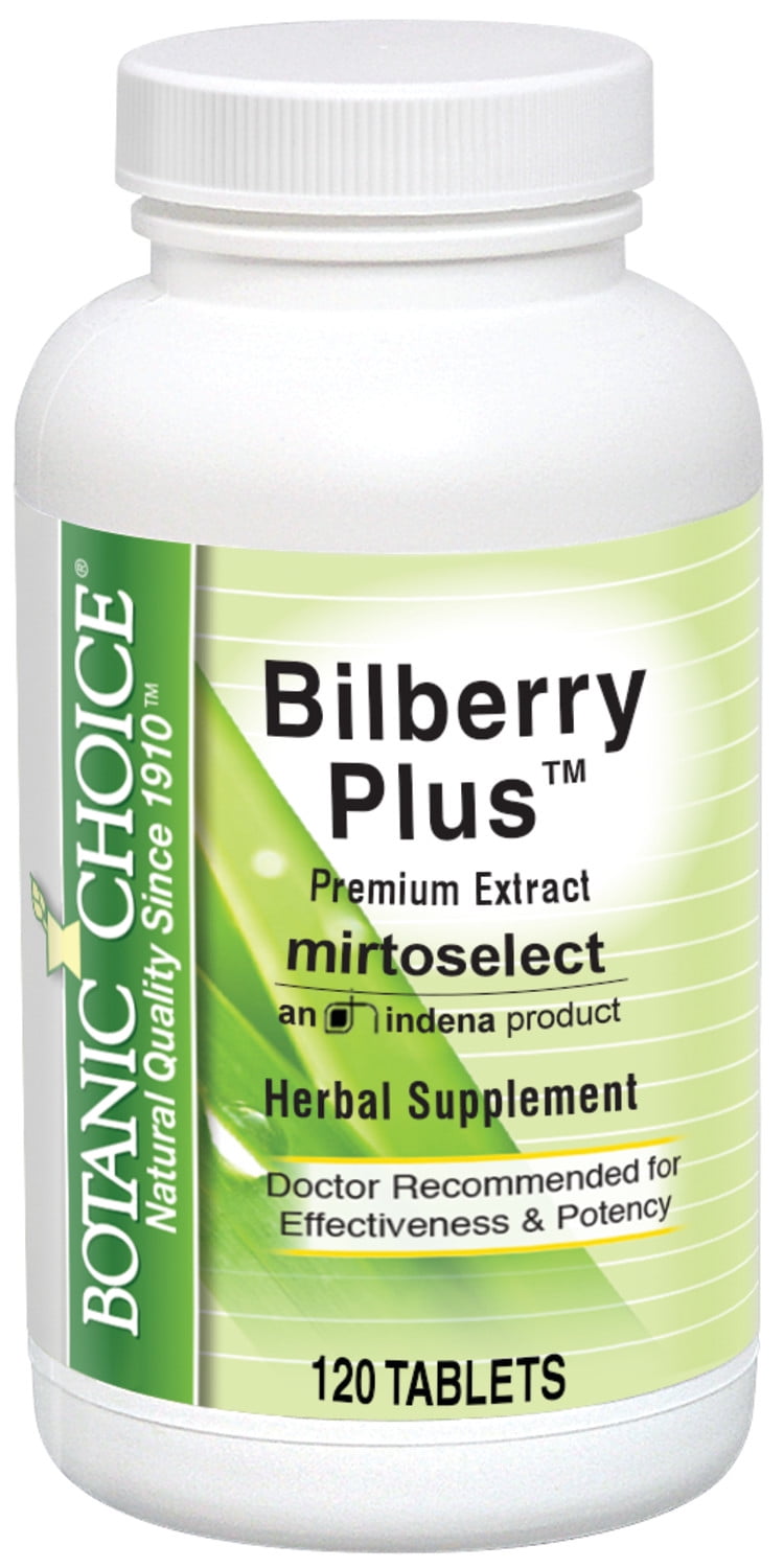 Botanic Choice Bilberry Plus Mitroselect Tablets, 120 Ct