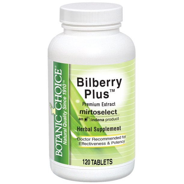 Botanic Choice Bilberry Plus Mitroselect Tablets, 120 Ct