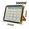thumbnail image 3 of 20000LM 12000MAH Super Battery Rechargeable Solar Flood Light Outdoor Portable LED Reflector Spotlight Projector Floodlight, 3 of 7