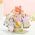 thumbnail image 3 of Easter Style Cute Hanging Decor Wood Adorable Dwarf Shape Hanging Widget for Home, 3 of 7