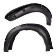 thumbnail image 1 of PIT66 Fender Flares, Compatible with 2009-2018 Dodge Ram 1500 Fleetside models/2019-2022 1500 Classic (Not for R/T & Rebel Models) Rugged Textured Black Pocket Riveted Style Wheel Flares Set, 4 Pcs, 1 of 4