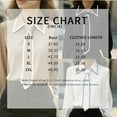 thumbnail image 6 of ZOELNIC Women's Contrast Trim Tie Neck Blouse Long Sleeve Shirt for Casual Work Wear, L, 6 of 6