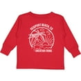 thumbnail image 3 of Inktastic Summer Vacation Mode Newport Beach California Boys or Girls Long Sleeve Toddler T-Shirt, 3 of 5