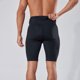 thumbnail image 5 of Pantalones Cortos para Hombre con Cremallera Bolsillos Malla Deportes Correr Pantalones Cortos con Cordón Cintura Elástica, Casual Medio Pantalones Cortos para Uso Diario Al Aire Libre, 5 of 8
