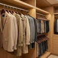 thumbnail image 3 of Unique Bargains 2Pcs Durable Wood Space Saving Clothes Hangers Retro, 3 of 6