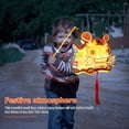 thumbnail image 4 of 1Pc Festive Tiger Pattern Paper Lantern Glowing Tiger Lantern New Year Kid Toy, 4 of 6