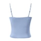 thumbnail image 4 of Camiseta sin mangas de cuello redondo para mujer, tejido suave y transpirable, blusa básica elástica, prenda informal para el día a día con vaqueros, para todas las estaciones, 4 of 6