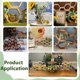 thumbnail image 4 of 10 mini soportes para cupcakes con forma de panal, estantes tipo panal, exhibidor de pasteles, soporte de madera para postres, mesa con letrero y cintas adhesivas., 4 of 8
