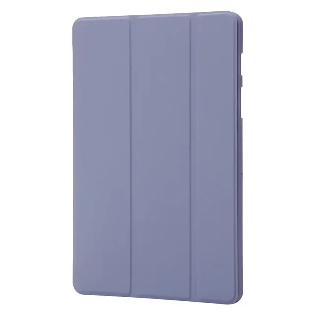 For Samsung Tab A9 Plus Case PU Leather Soft Silicone Back Stand Tablet Shell For Funda Galaxy Tab A9 A9 Plus Case Cover Coque lavender gray Tab A9 Plus(11 inch)