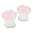thumbnail image 3 of QTSHPN Winter Warm Gloves Winter Cat Fingerless Cosplay Mittens Performance Events Fashion Gloves for Women White One Size, 3 of 3