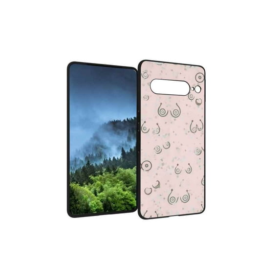 Boobs-tits-2 Phone Case, Degined for Google Pixel 7 Pro Case Men Women, Flexible Silicone Shockproof Case for Google Pixel 7 Pro