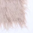 thumbnail image 5 of OULII Rectangular Khaki Synthetic Fur Diy Washable 1Pack, 5 of 5