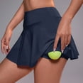 thumbnail image 4 of SGMVNU Womens Tennis Skirt Pleated Athletic Skirts Size: XS Navy, 4 of 5