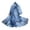 Dark blue, variant on Fnhpitd Lightweight Scarf Fashion Scarves Elegant Floral Pattern Sheer Scarfs Sunscreen Shawls Wraps Black One Size