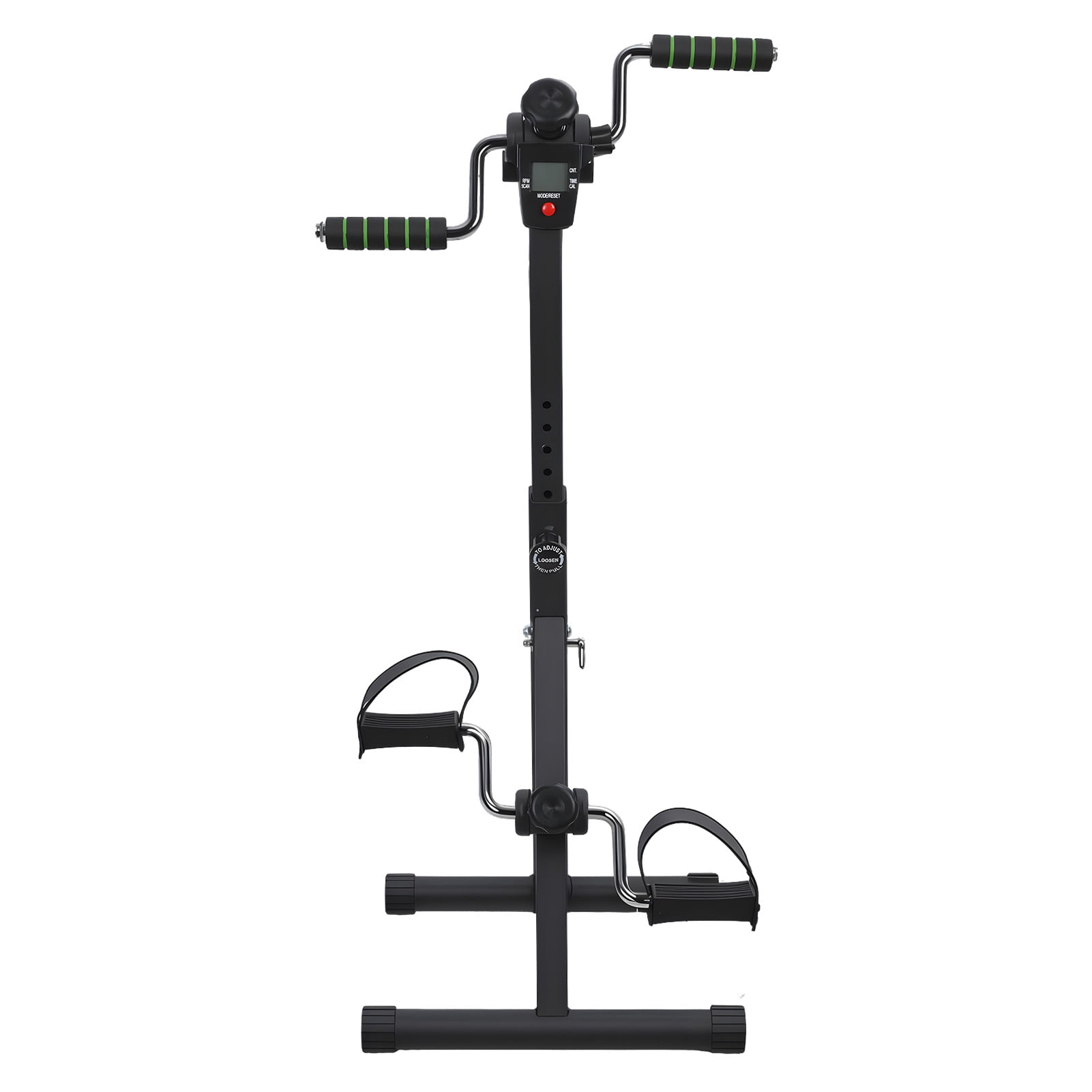 Elderly Exercise Bike, Hand Arm Leg Knee Peddler, Upper Lower Limb Rehabilitation Machine, Adjustable Fitness Equipment for Seniors, Home Pedal Exercise Bike for Total Body Clearance Exercise Bike
