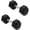 15LBS Pair, variant on Rubber Coated Hex Dumbbell Hand Weights for Exercise and Home Gym, 5-50 LB Pair
